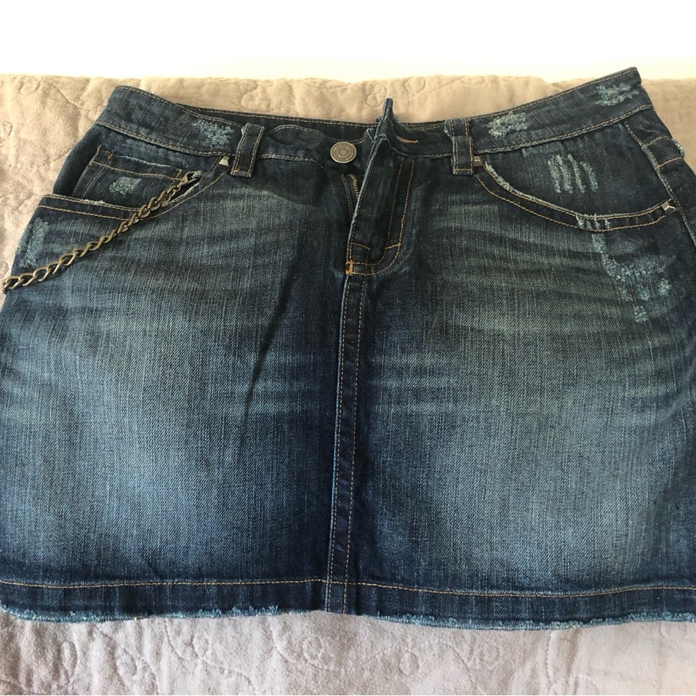 Jean skirt